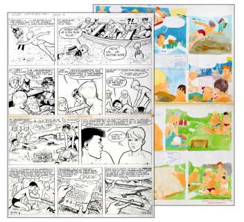 Mitacq | La Patrouille des Castors, planche n°43 Ã  l’… | Millon