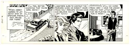 LeDoux - JUDGE PARKER Daily (07/16/1973) NO RESERVE! | Russ Cochran