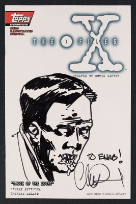 Charlie Adlard | X-Files Hero Illustrated Special (1995) #1 Sketched by Charlie Adlard | mycomicshop.com