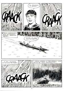 Roberto Diso - | Roberto Diso - 3x Tavole Originali - Mister No n. 32 "i cacciatori di teste" - (1978) | Catawiki