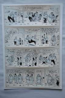 Marc Sleen | Sleen, Marc - Originele pagina (p.19) Nero 18 - De wortelschieters + grote luxe - Cartonné - (1956/1998) | Catawiki