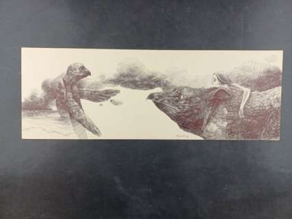 Giovanni Robustelli | Giovanni Robustelli - Alice: La Pseudo Tartaruga - Page volante - Exemplaire unique - (2009) | Catawiki