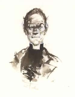 Follet, René | Original drawing  - Sur la trace de Monsieur Hummes  - Edmund Bell  - L’ombre rouge  - [1980s] | Catawiki