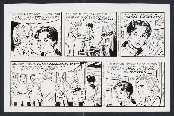 Frank Bolle | Original Art for the Heart of Julie Comic Strip (8/19-20/1994) | mycomicshop.com