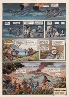 Tarquin | Lanfeust de Troy, bleu de coloriage accompagné de… | Millon