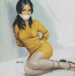 Gourdon Michel | Â«Les IntrusÂ». Gouache couleurs sur carton pour la couverture | Tessier Sarrou