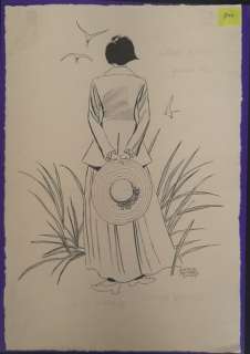 Attilio Micheluzzi | Attilio Micheluzzi - illustrazione originale "Ricordi di Donna” | Catawiki