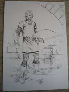 Patrick Cornelis - De Rode Ridder - Originele tekening De Rode Ridder - Remake De Toverspiegel - (2019)