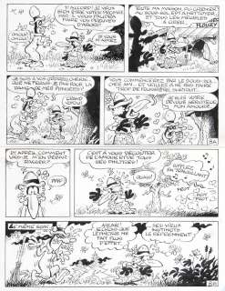 Macherot | Sibylline, planche n°8 Ã  l’encre de Chine de… | Millon