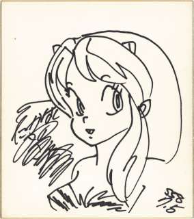 Rumiko Takahashi Hand-Drawn Shikishi Urusei Yatsura | Mandarake (Big Web)