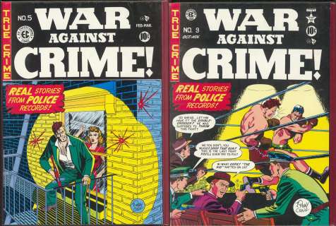 EC Library- War Against Crime Set (1993) | Russ Cochran