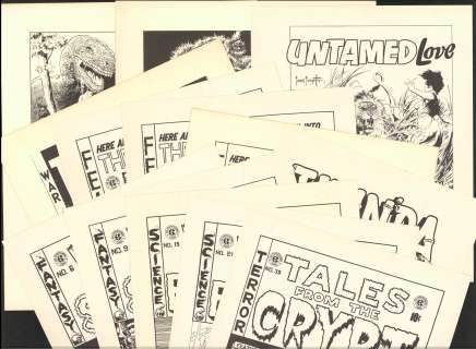 Lot of Cover prints - 14 covers (1970s) | Russ Cochran
