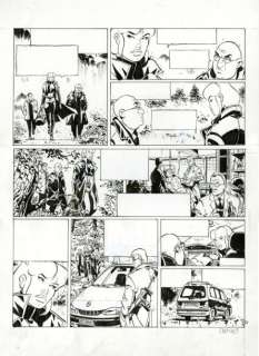 Meynet, Félix  (1961) | MEYNET, FÉLIX Planche originale n°2 de l’album "Tatiana K. : Strigoï " | Estim Nation