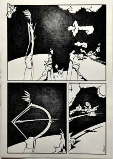 Touïs  (Miessen, Vivian) (1940) | TOUÃS Planche originale "Love Story" de la page 1806 de… | Estim Nation