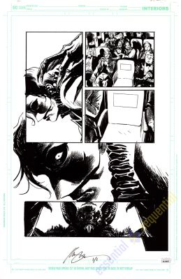 Rafael Albuquerque | Batman: Detective Comics #1062: Gotham Nocturne Page 3 Artist Proof | Essential Sequential
