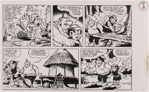 Janusz Christa (1934 - 2008) "Kajko and Kokosz", comic | Desa Unicum