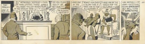 Wilson McCoy | The Phantom, Strip du 11 Mai 1961 | Galerie 9ème Art