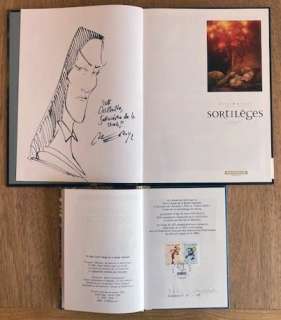 Munuera / Morvan | Munuera - Sortileges T1 + Envois de fête + dedicace - 2x C - EO/TL - (2006/2012) | Catawiki