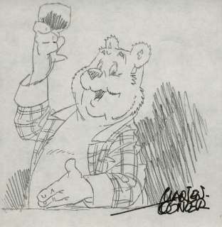 Marten Toonder (Studio’s) | Marten Toonder (Studio’s) - Originele tekening - Heer Bommel proost! - (jaren 1970) | Catawiki