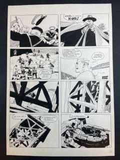 Micheluzzi, Attilio | Micheluzzi, Attilio - tavola originale "Rosso Stenton: Shanghai" - (1984) | Catawiki