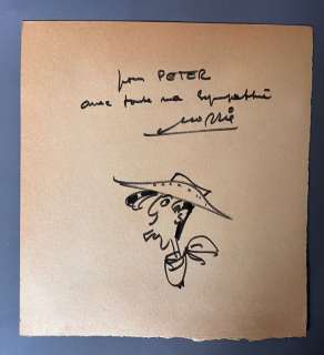 Morris | Lucky Luke - Dessin dédicacé de Lucky Luke par Morris | Catawiki