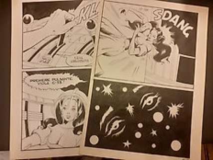 Leonetti Dino | Maghella - 2x tavole originali - Page volante - EO - (1970) | Catawiki