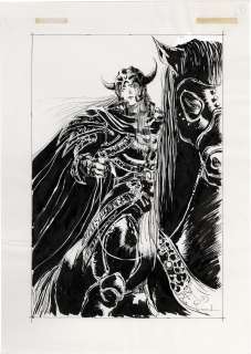 Haruhiko Mikimoto Hand-Drawn Illustration "Hakkenden" | Mandarake (Big Web)