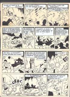 Bob de Moor - Planche Originale (P.40) - | Bob De Moor - Planche originale (p.40) - Les Aventures d’Oncle Zigomar/ De avonturen van Nonkel Zigomar - L’Empire des Taupes /Het Mollenrijk - (1955/2023) | Catawiki