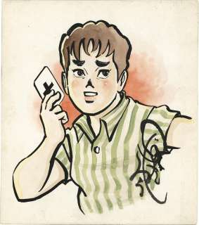 Jiro Tsunoda Hand-Drawn Color Shikishi (Lines are Printed) "Ushiro no Hyakutaro" | Mandarake (Big Web)