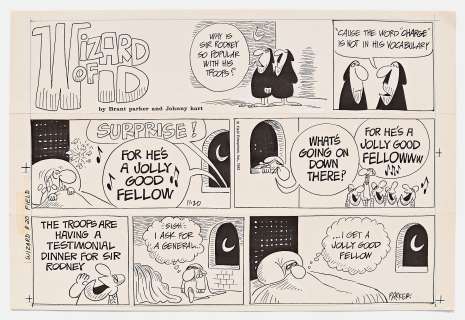 ’’Wizard of Id’’ Sunday Comic Strip from 1983 | Nate Sanders