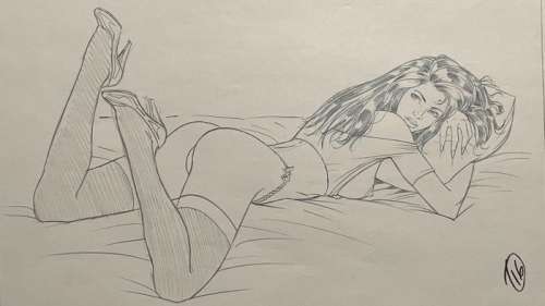 Al Rio | Al Rio - Original drawing for Playboy - Formaat: 41 x 30 cm. - Exemplaire unique - (1996) | Catawiki