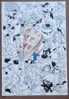 Boffini, Gualtiero | Boffini, Gualtiero - illustrazione originale "I personaggi indimenticabili" (1992) | Catawiki