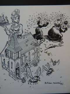 François Walthéry / Di Sano, Bruno | Walthéry, François / Di Sano, Bruno - Originele tekening - Vingt légendes du pays de Liège - Le Curé de Saint-Nocolas aux Mouches - (2007) | Catawiki