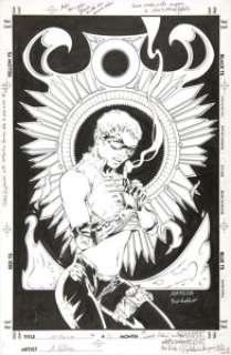 Adam Pollina and Bud LaRosa X-Force #51 Cover Original Art (Marvel, 1996). Tabitha Smith, a.k.a. Boomer, is -