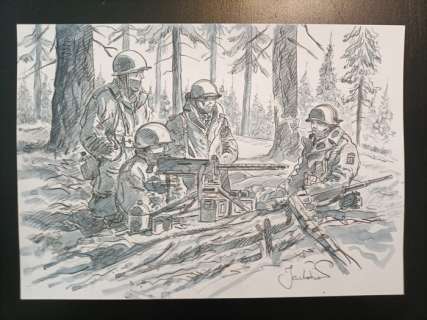 Jarbinet, Philippe | Jarbinet, Philippe - Dessin original - Airborne 44 | Catawiki