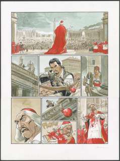 Enrico Marini - Planche originale n*23 - La Croix de Pierre - Le Scorpion