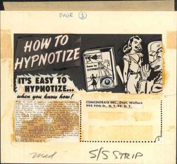 EC COMICS: Original MAD Production Ad Material (1950s) | Russ Cochran