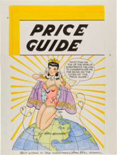 Bill Woggon Overstreet Comic Book Price Guide #14 Katy Keene Cover Original Art (Overstreet, 1984). Katy Keene is -