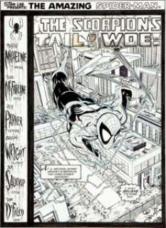 Todd McFarlane The Amazing Spider-Man #319 Splash Page 1 Original Art (Marvel, 1989). As humiliating as it is, - | Heritage