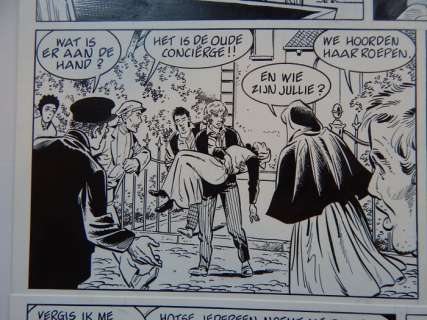 Ron Van Riet | Robert en Bertrand 87 - Originele pagina (p.6) - Leer om Leer - (1990) | Catawiki