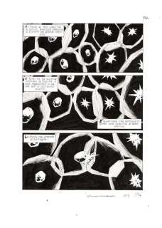 Roi, Corrado | Roi, Corrado - Tavola originale - Nathan Never Gigante #17 "I giorni della maschera" - (2014) | Catawiki