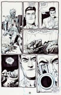 Steve Dillon Preacher #21 "Stormbringers" Page 23 Original Art (DC/Vertigo, 1997). Frankie the Eunuch - | Heritage