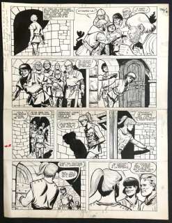 Sirius | Sirius - Planche originale - Les Timour T15 - Alerte sur le Fleuve - (1963/1964) | Catawiki