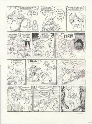 Kerascoët | Foudroyant, Tome 2 La montagne de feu, planche 34 | Galerie 9ème Art