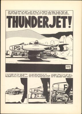 EC Frontline Combat #8 -Thunder Jet Production Proof (8 pgs) | Russ Cochran