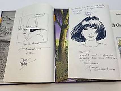 Dermaut / Bardet | Les Chemins de Malefosse T1 + T2 + 2x dédicace + 2x signature - 2x C - Réédition - (1984/1985) | Catawiki