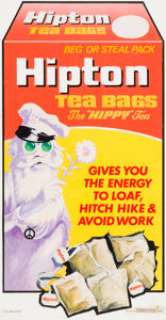 Norman Saunders Wacky Packages Poster #6 Illustration Original Art (Topps, 1974). Lipton Tea gets the -