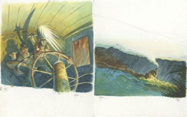 Didier Cromwell | Le Bal de la Sueur, Tome 1, Sergeï Wladi, Couverture ed. 2000 | Galerie 9ème Art