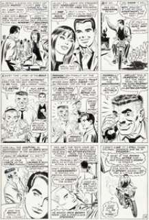 John Romita Sr. Amazing Spider-Man #43  Story Page 14 Original Art (Marvel, 1966).... | Heritage