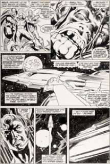 Neal Adams, Tom Palmer, and Alan Weiss Avengers #96 Story Page 14 Original Art (Marvel, 1972). A key page - | Heritage